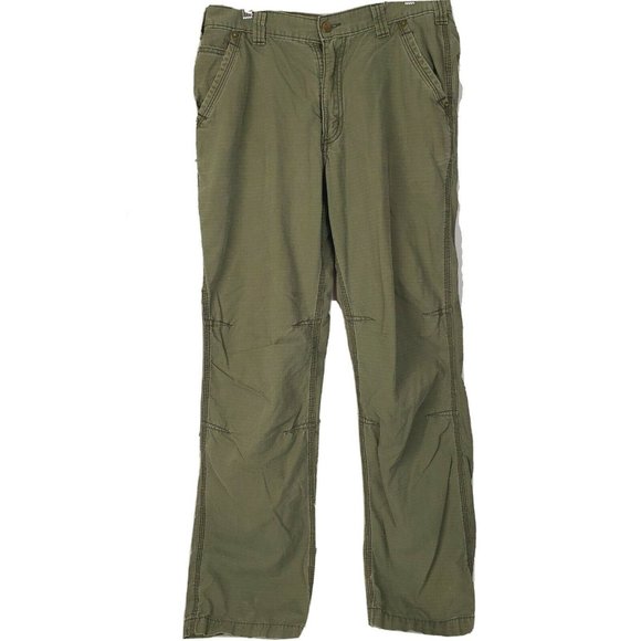 carhartt green trousers